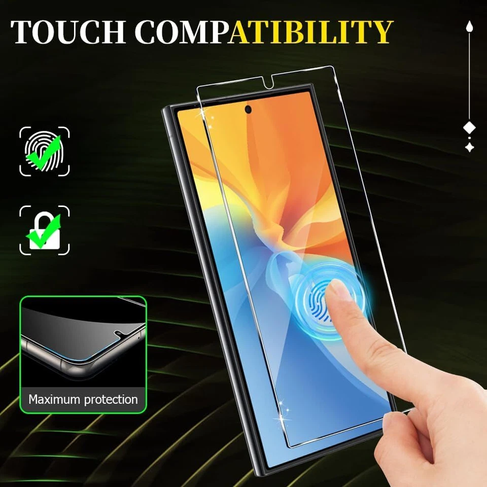 Protetor de tela de vidro temperado para câmera Samsung Galaxy S25 Ultra Plus S24+ - Imagem 4 de 4