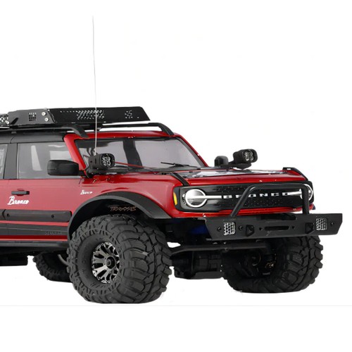 GPM Metal Front Bumper w/LED Light for Traxxas 1:18 TRX4M Bronco & Land Rover - Picture 4 of 8