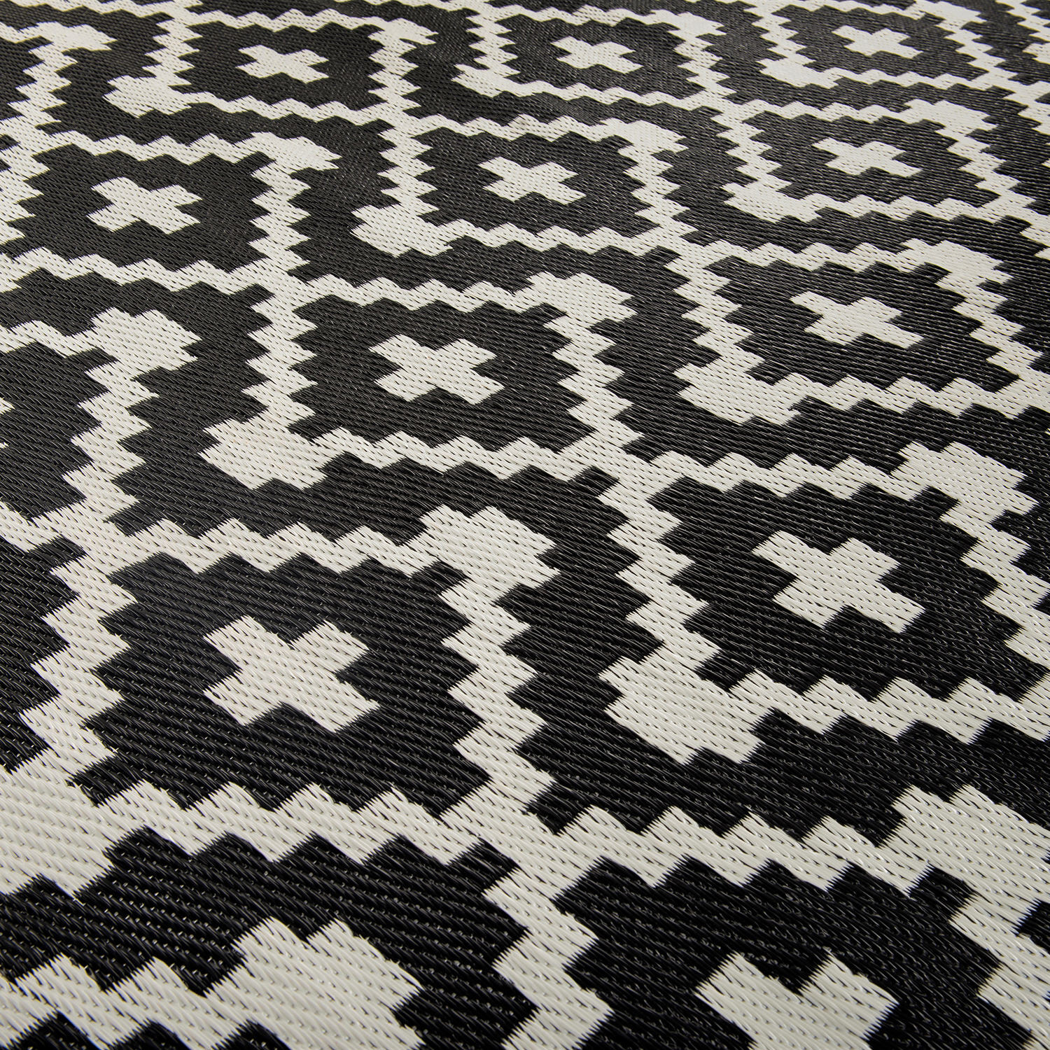 Trellis Geometric Reversible Plastic Outdoor Rugs eBay