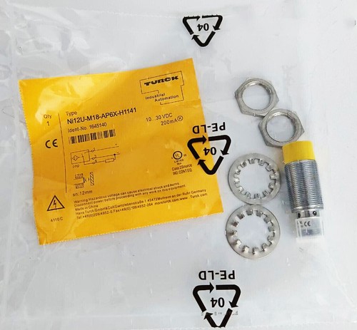 1PCS BRAND NEW ONES TURCK proximity Switch switch NI12U-M18-AP6X-H1141 - Picture 2 of 3