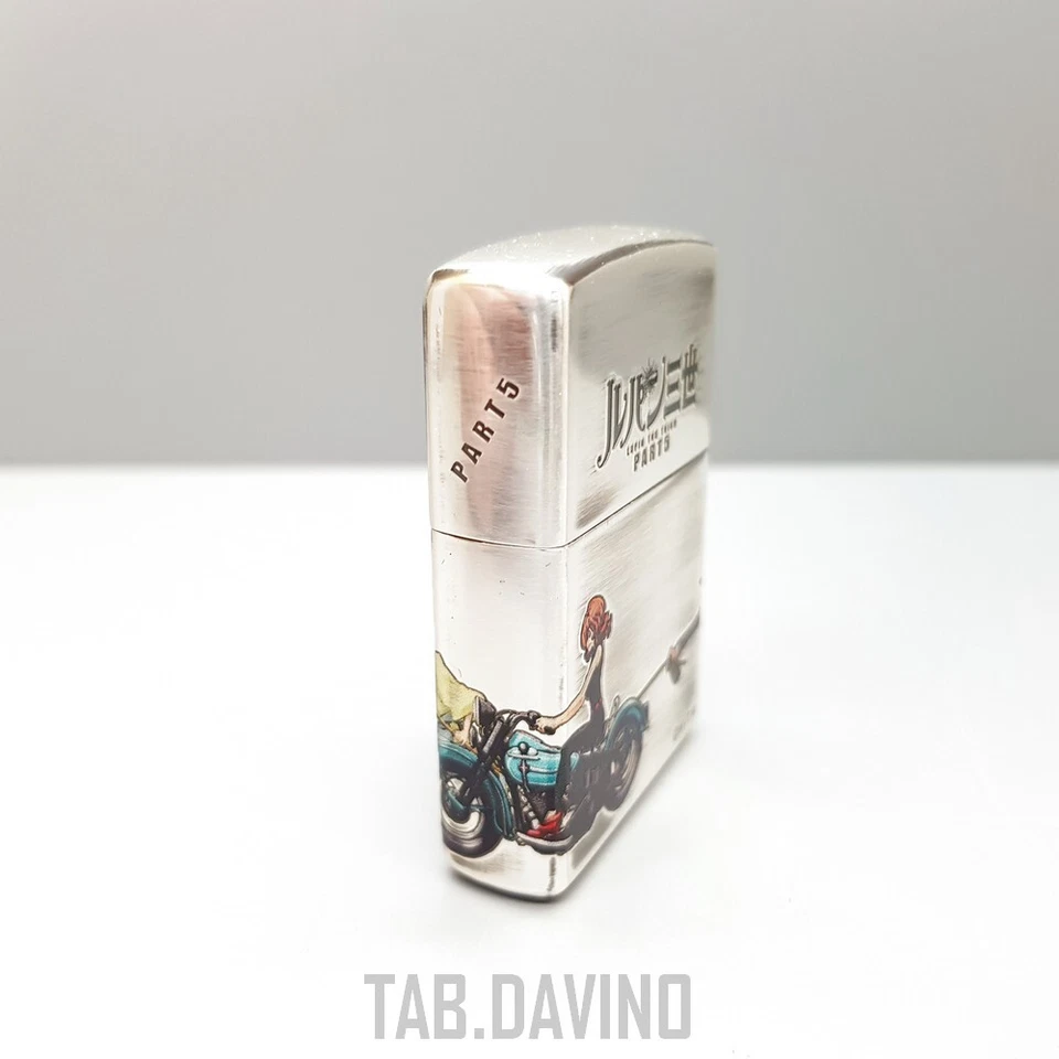 Encendedor Zippo Lupin Third The Chase Parte 5 Edición Especial Japón 6111 Foto 4 de 4