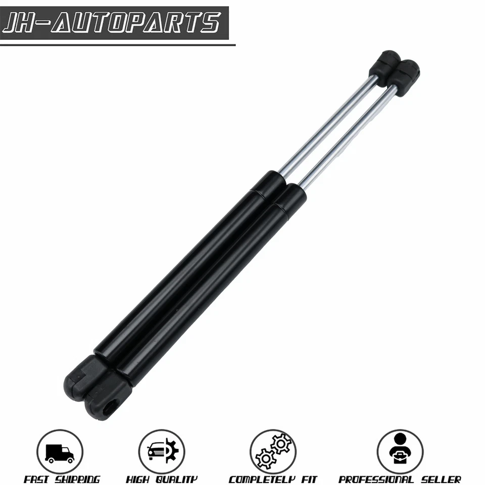 Par de brazos de soporte de puntal amortiguador elevador capó izquierdo y derecho para Nissan Titan 2016-2021 Foto 3 de 4