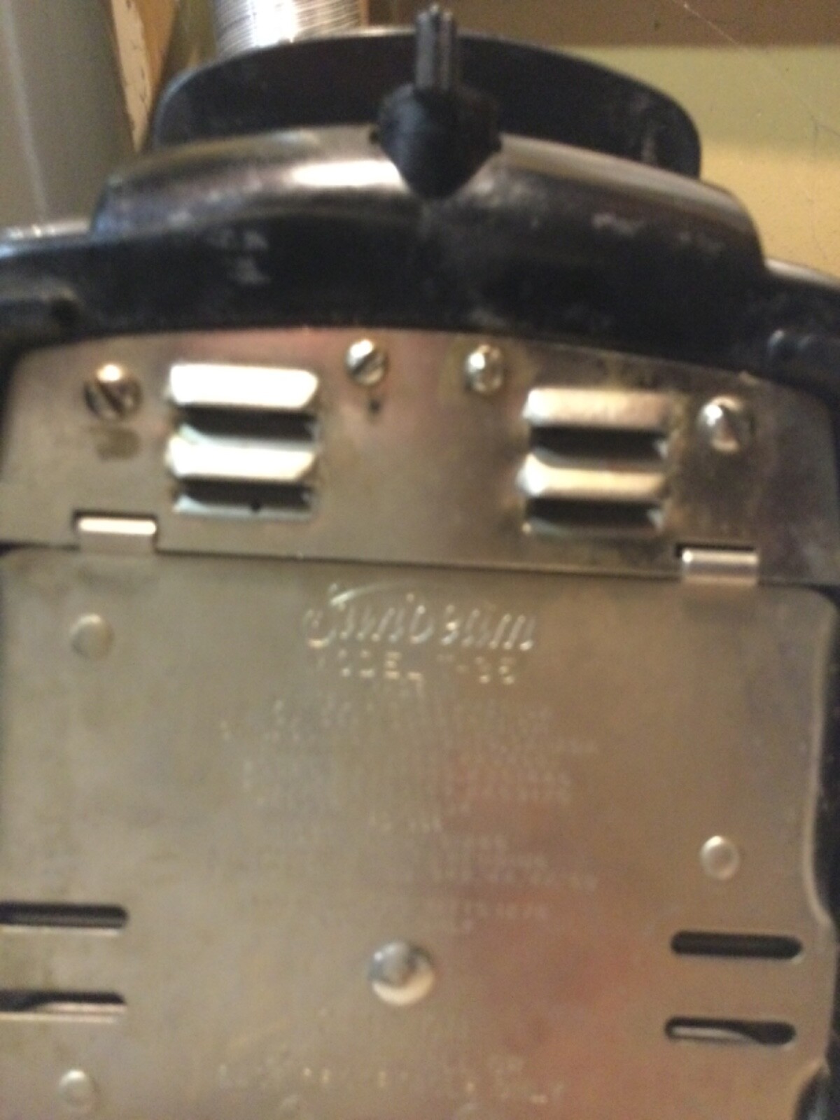 Vintage 60's Sunbeam Toaster T35 Radiant Control Tested works