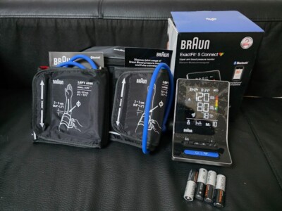 Braun ExactFit Connect Smart Upper Arm Blood Pressure Monitor UK