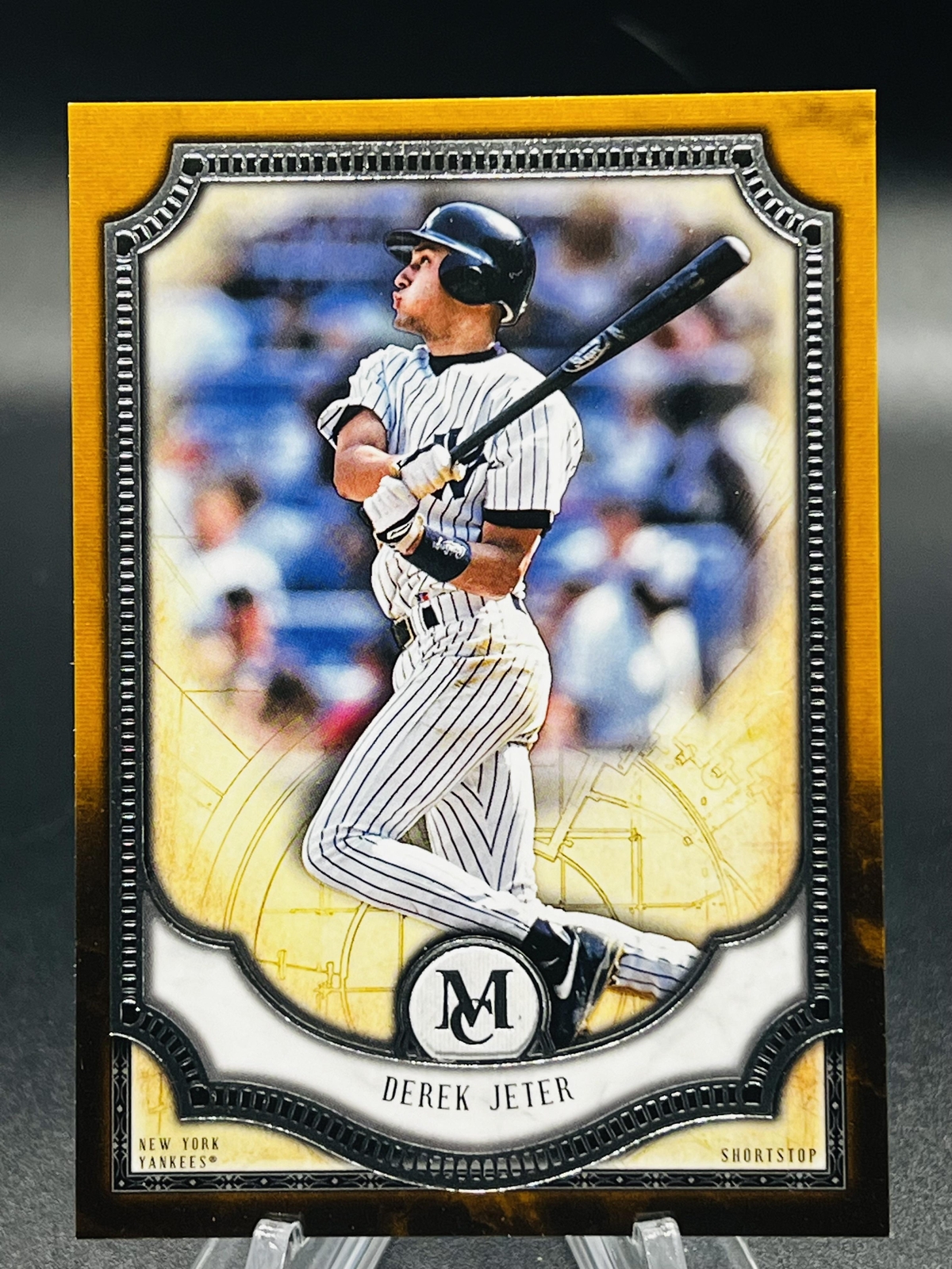 2018 Topps Museum Collection #53 Derek Jeter Copper New York Yankees
