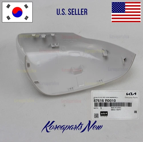 Mirror Scalp Cover Cap Left DRIVER Side 87616R0010 ⭐OEM⭐ Kia Carnival 2022-2024