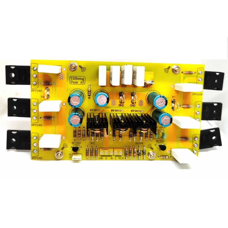2x PASS A5 Class A Single-Ended HIFI Amplifier Board IRF244 IRF9610 60W+60W AMP - Image 3 of 4