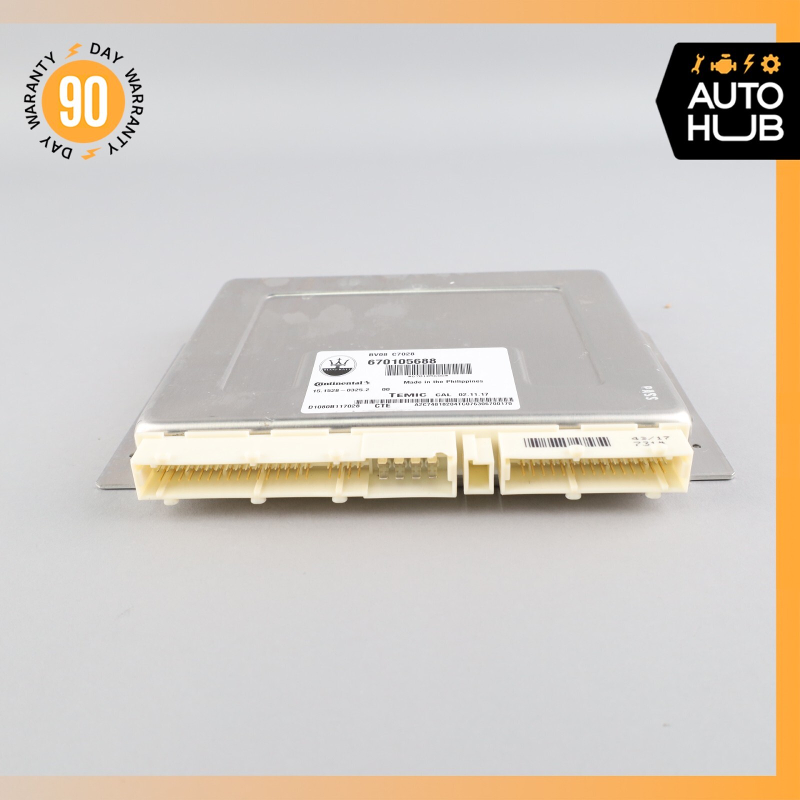 17-20 Maserati Levante M161 Air Suspension Control Module 670105688 OEM 64k