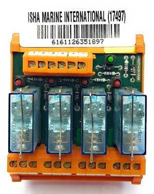 Weidmuller 413878 RSM PCB Module 801758 24VDC