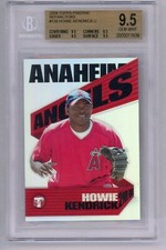 Howie Kendrick 2004 Topps Pristine Refractors #126 BGS 9.5 #d/399 Gem Mint Angel