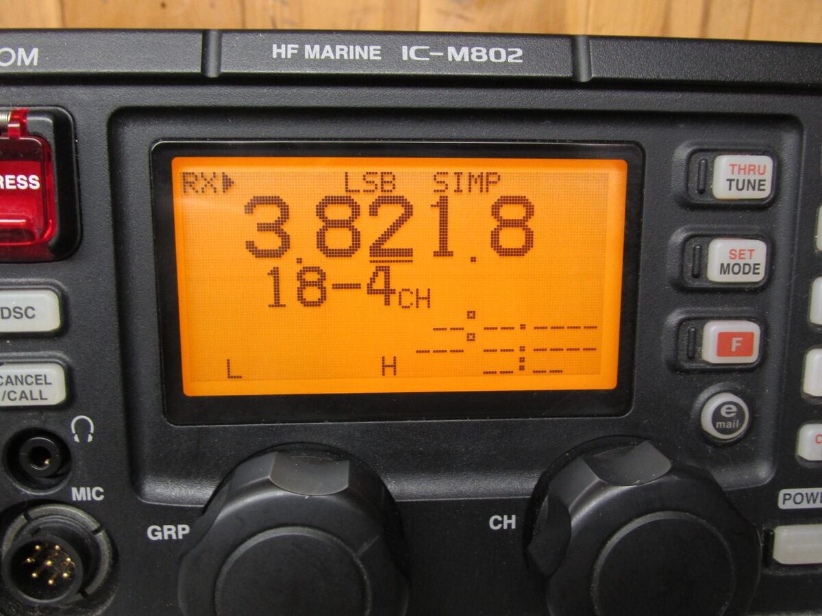 ICOM Control Head RC-25 IC-M802 SSB Marine LCD REPAIR ICOM Control Head RC-25 IC-M802 SSB Marine LCD REPAIR