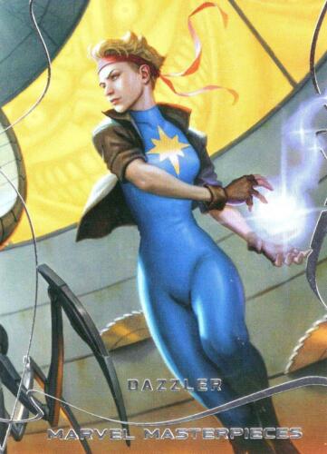 Marvel Masterpieces 2022 Base Card [1999] #18 Dazzler - Picture 1 of 1