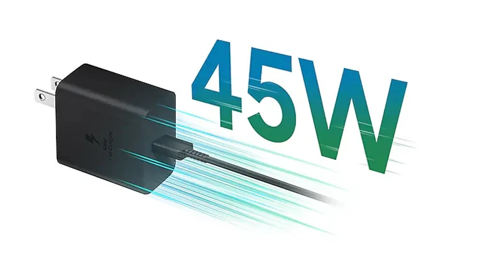 Cargador Original Samsung 45W y Cable USB-C de 6 pies para Galaxy S22 S23+ S24 Ultra Foto 4 de 4