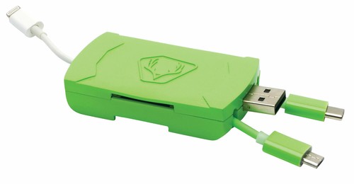 HME - LETTORE DI SCHEDE SD E MICRO SD 4 IN 1 - NUOVO - Foto 2 di 2