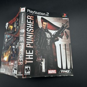 The Punisher (Sony PlayStation 2, PS2) No manual &ndash; Tested - Disc Scratches / Art