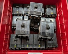 Lot of 3 Square D QO330 30 Amp 3-Pole Circuit Breaker 240V 10k Plug-On
