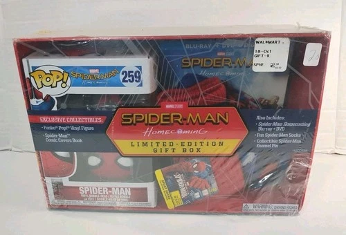 Funko Pop #259 Spider-Man Homecoming Limited Edition Collectors Gift Box NEW NIB