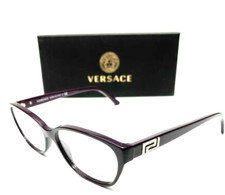 VERSACE MOD. 3189-B 5066 VIOLA LUCIDO CON ACCENTI GIOIELLO OCCHIALI AUTENTICI 54-15