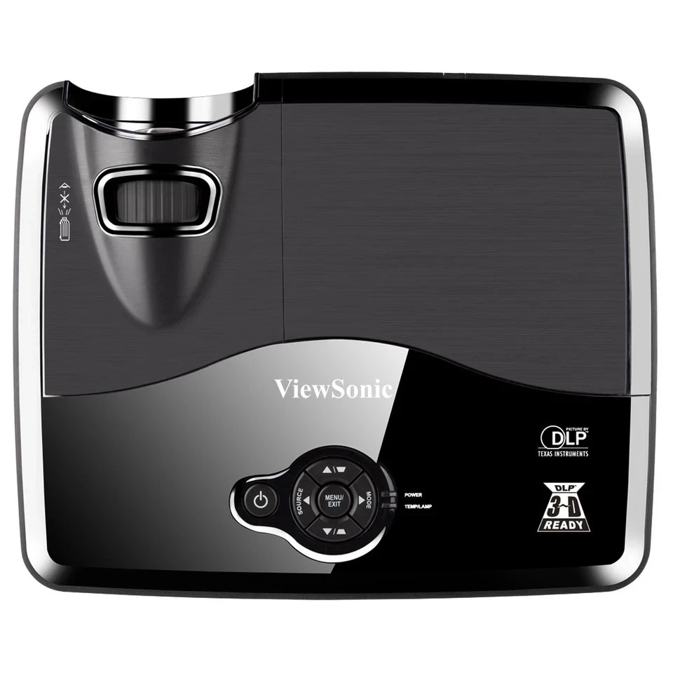 VIEWSONIC VS14116 PJD5353 HDMI 1080P PROJECTOR 2500 ANSI LUMENS + LAMP 382HRS - Image 2 of 4