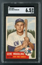 1953 Topps #264 Gene Woodling SGC 6.5 EX/NM+ #0585109