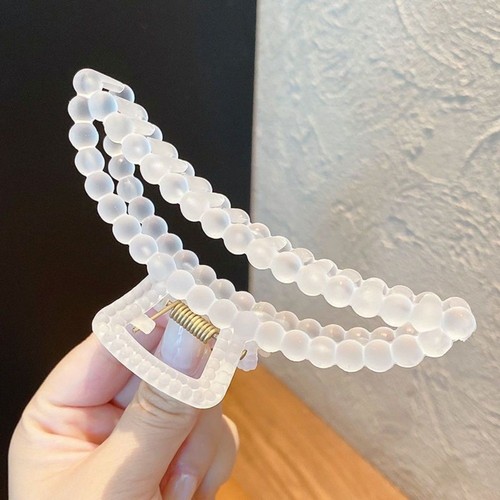 3Pcs Clear Hair Clip Simple Hair Claw Fashion Hairpin Hair Accessories - Picture 6 of 6