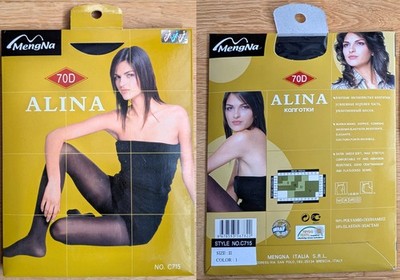 Kompressionsstrumpfhose Fa.MengNa Mod.Alina 70 den, schwarz, Gr.3 für Damen NEU