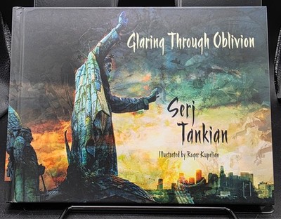 Serj Tankian Signed Glaring Through Oblivion HC Poetry Book System of a Down