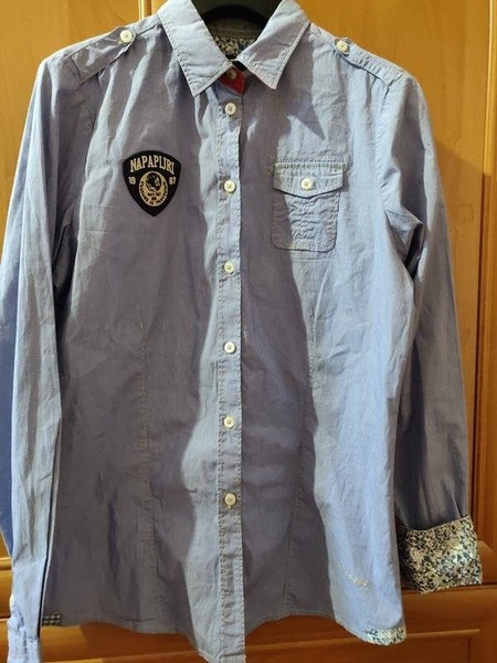 Women Napapijri Shirt White 38 / M / 46 #B753