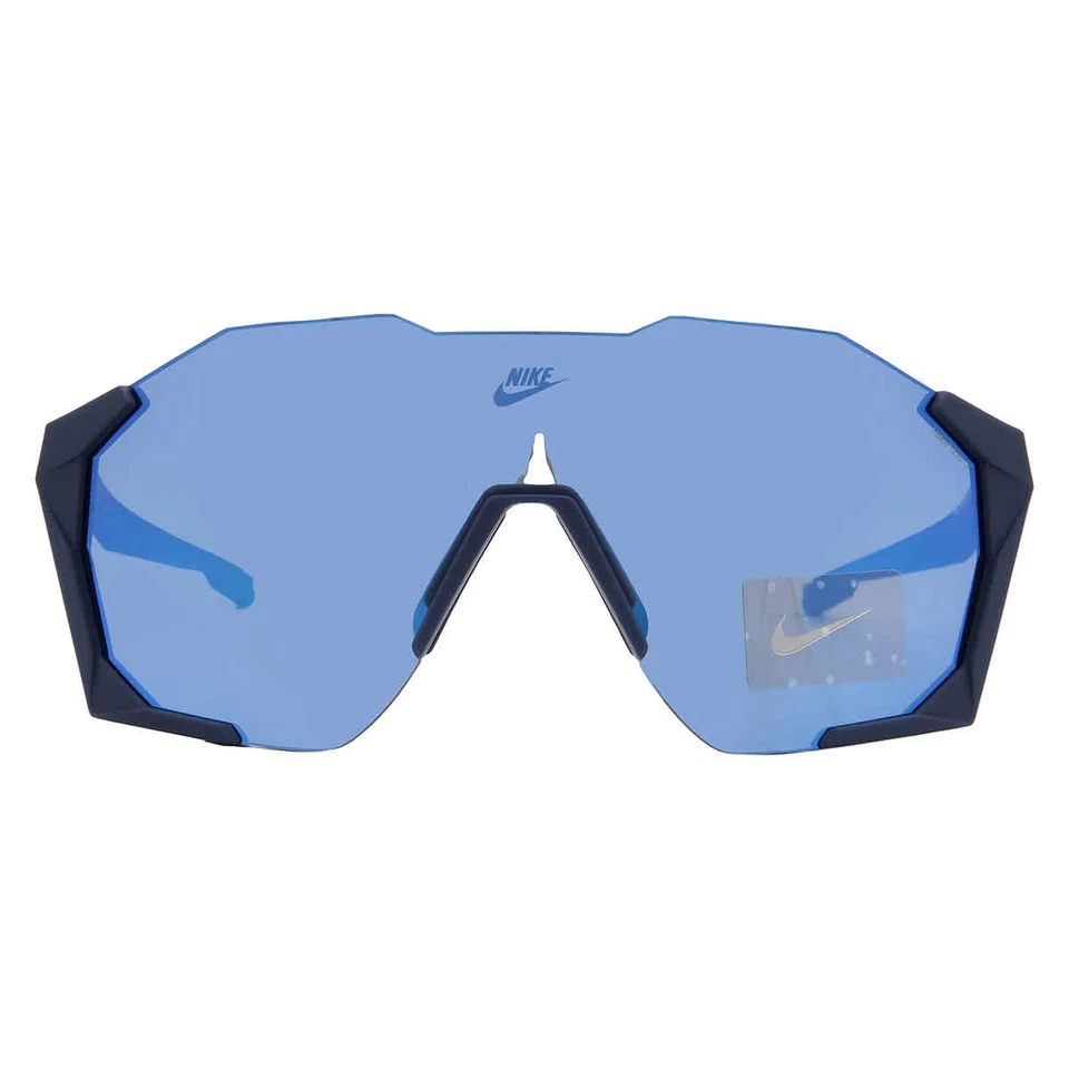 Óculos de sol unissex Nike azul espelho escudo NIKE CHARGE SHIELD IB3518X 492 61 - Imagem 2 de 4