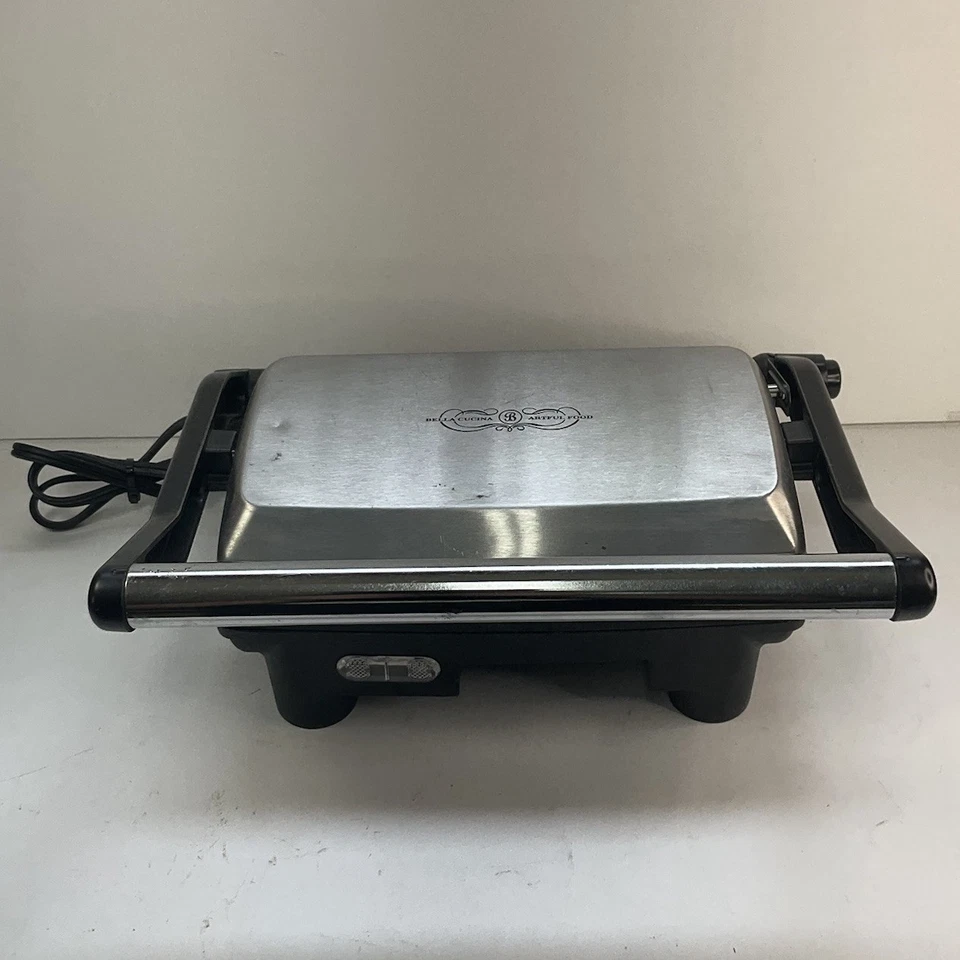 Parrilla y Sandwichera Bella Cucina Artful Food Modelo TSK-2976AG Panini Cromo Foto 2 de 4