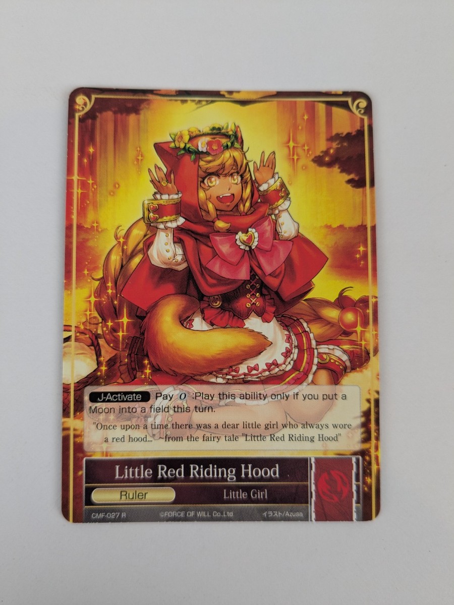 force of will crimson moon fairytale booster box New Set Supports Easy Drafting/Limited Play Force of Will