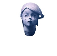 Three a Tomorrow Kings Obsidian 1/6 Scale Headsculpt