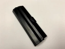 Sega Genesis Model 1 Injection Molded Expansion Slot Cover ABS Black Color