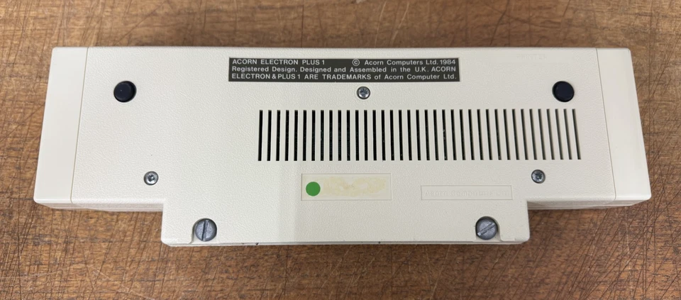 Acorn Electron - Original Plus 1 Expansion Unit 2x Carts/Analog/Ptr Boxed Tested - Image 4 of 4