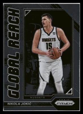 2022-23 Panini Prizm #1 Nikola Jokic Global Reach