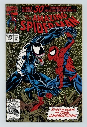 Amazing Spider-Man #375 Direct FN+ 6.5 1993
