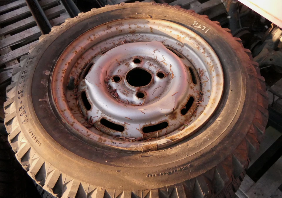 1x Felge Stahlfelge Rekord Südrad 130407 5Jx13FHA 15-13/155-13  Iltis - Bild 4 von 4