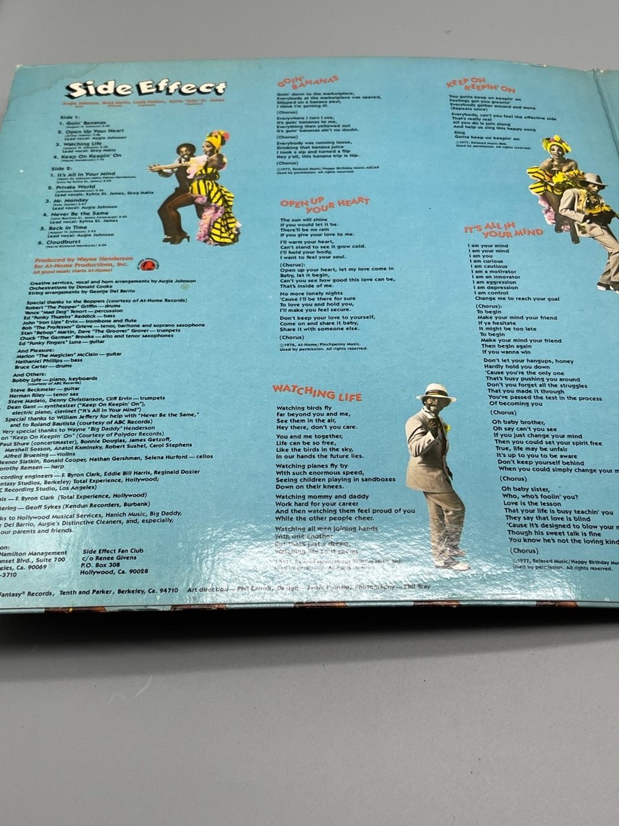 side effect goin bananas vinyl record 1977 fantasy records READ | eBay