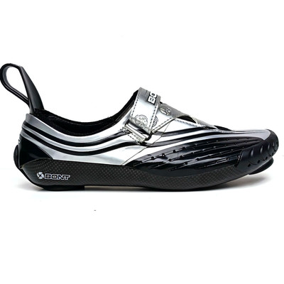   Bont SUB-9 Carbon Sohle Triathlon Fahrradschuhe silber ultraleicht 8,5 UK 43 E
