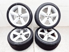 AUDI A4 8K COMPLETE 18" INCH ALLOY WHEEL SET WITH TYRES 235/40/R18 2009