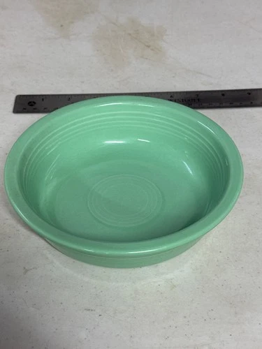 seamist fiestaware 7" salad bowl