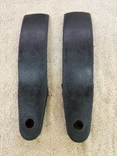 Ford Mustang Seat Belt Holder Sleeves Covers Pair Black 79 81 86 87 89 90 1993