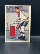 #PV-17 Jean Beliveau 2001-02 Parkhurst MEM Canadiens Vintage Memorabilia