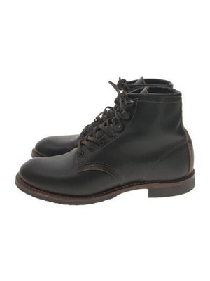 RED WING/BECKMAN FLATBOX/lace up boots/US7/BLK/leather/09060 | eBay