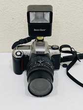 Nikon N65 SLR Film Camera 35mm w/ Quantaray 28-90mm Lens UNTESTED