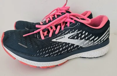 Teal textile women's med fit running trainers size 8 (EU 42) BROOKS Ghost 13 - Image 1 of 4