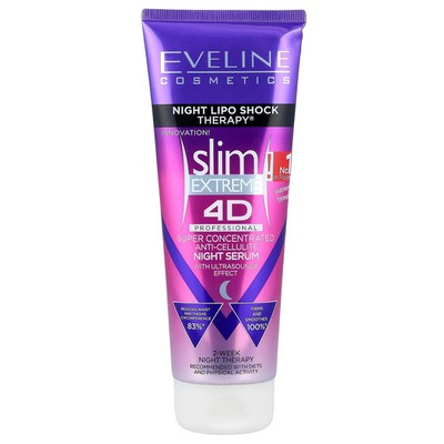 Slim Extreme 4D, Super Concentrated Anti-Cellulite Night Serum, 8.8 fl oz (250