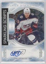 2019-20 Upper Deck Black Diamond Spectrum 9/25 Cam Atkinson #SC-CA Auto 0gu