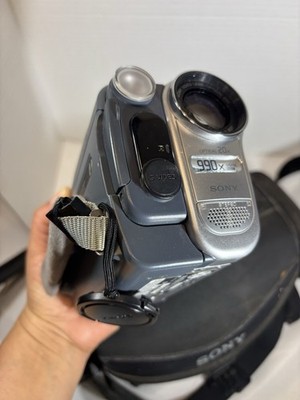 Sony Handycam DCR-TRV280 Digital  Camera VCR Player Video Transfer Tested ,pics!
