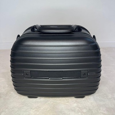 Rimowa Salsa Beauty Case Size 13L Color Matte Black Polycarbonate